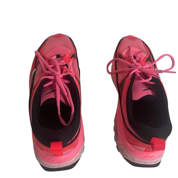 Nike Women's Air Max Bliss MP7 Laser Pink/White/Solar Red DH5128 Size US 9.5 - Picture 9 of 13